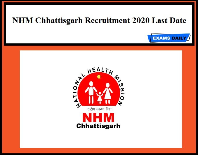 NHM Chhattishgarh CHO Recuitment 2020