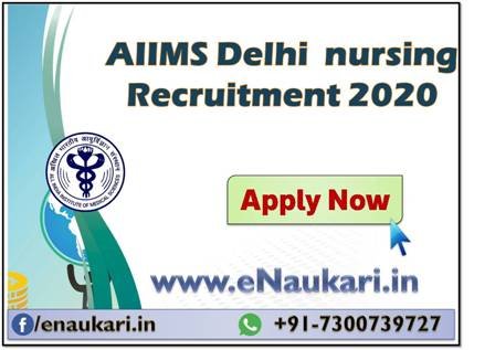 AIIMS-Delhi-Nursing-Recruitment-2020