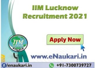 IIM-Lucknow-Recruiment-2021