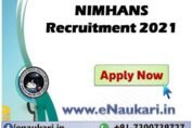NIMHANS-Recruitment-2021.