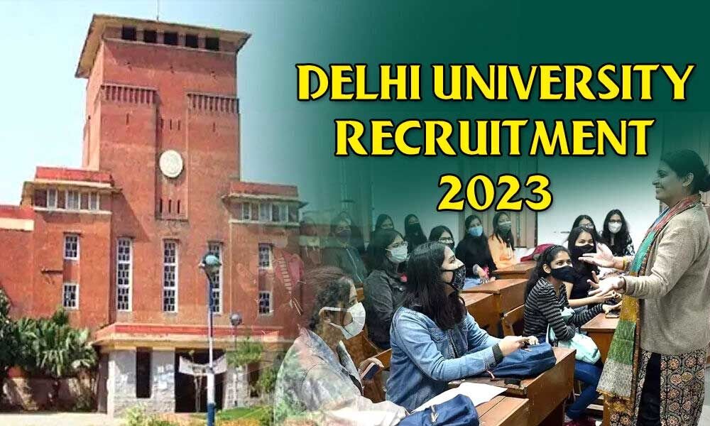 Delhi University Job
